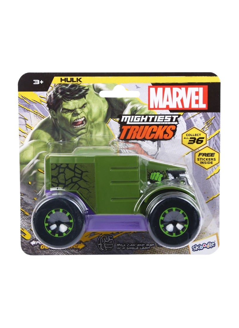 Marvel Pullback Mightiest Truck Hulk