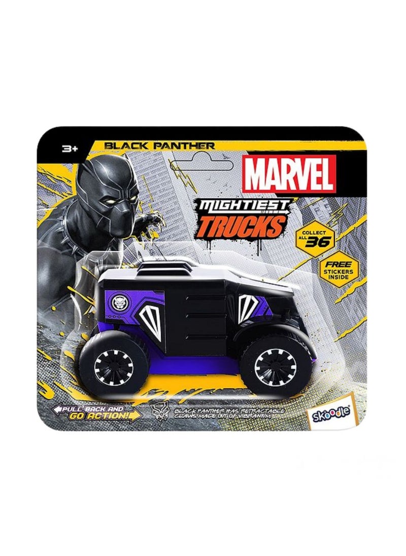 Marvel Pullback Mightiest Truck Black Panther