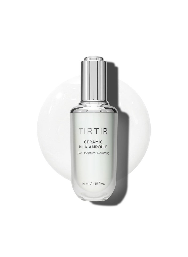 TIRTIR Ceramic Milk Ampoule (1.35 Fl Oz) 40ml