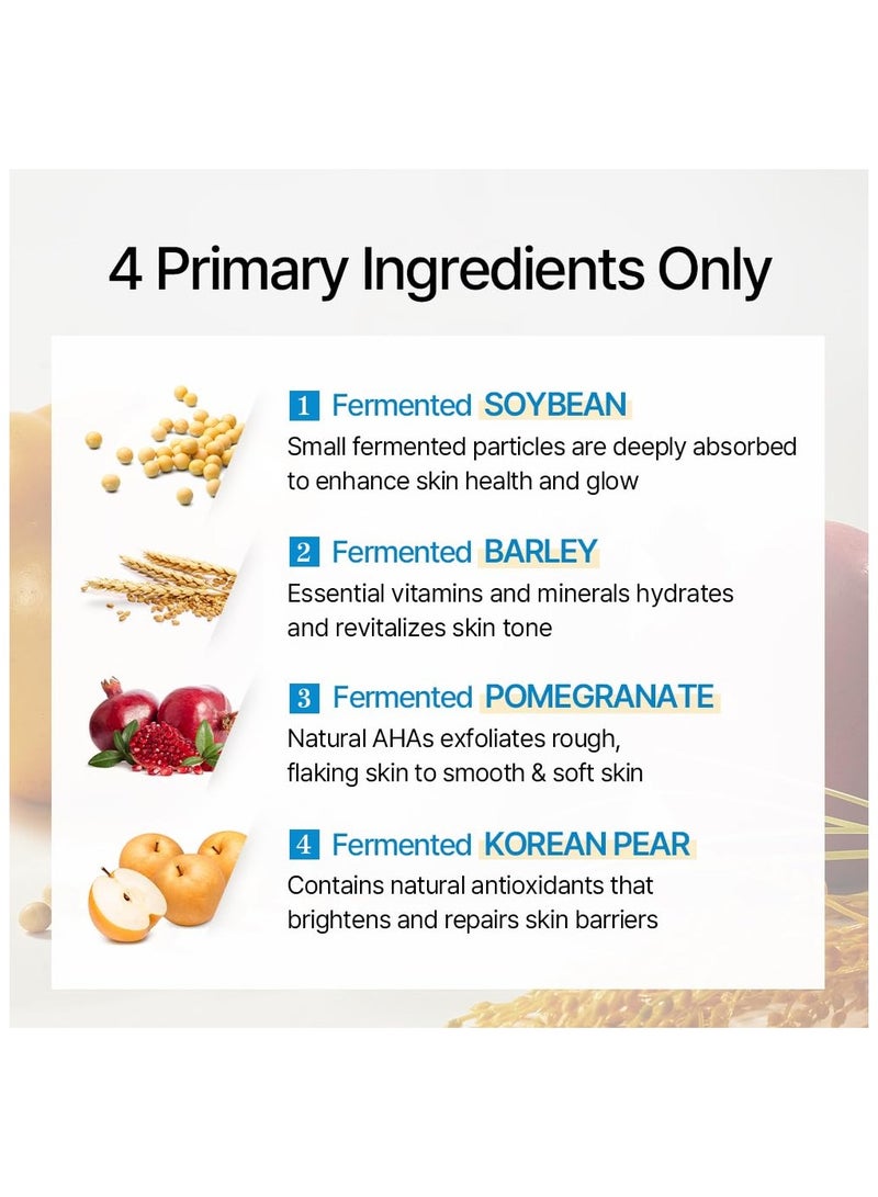 mixsoon Bean Essence,Vegansnail,Exfoliating Essence for face, Hydrating Korean Skin Care,Glassskin 1.69 fl.oz/50ml