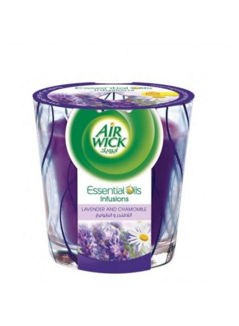 Air Wick Air Freshener Candle Lavender & Chamomile, 105 Ml