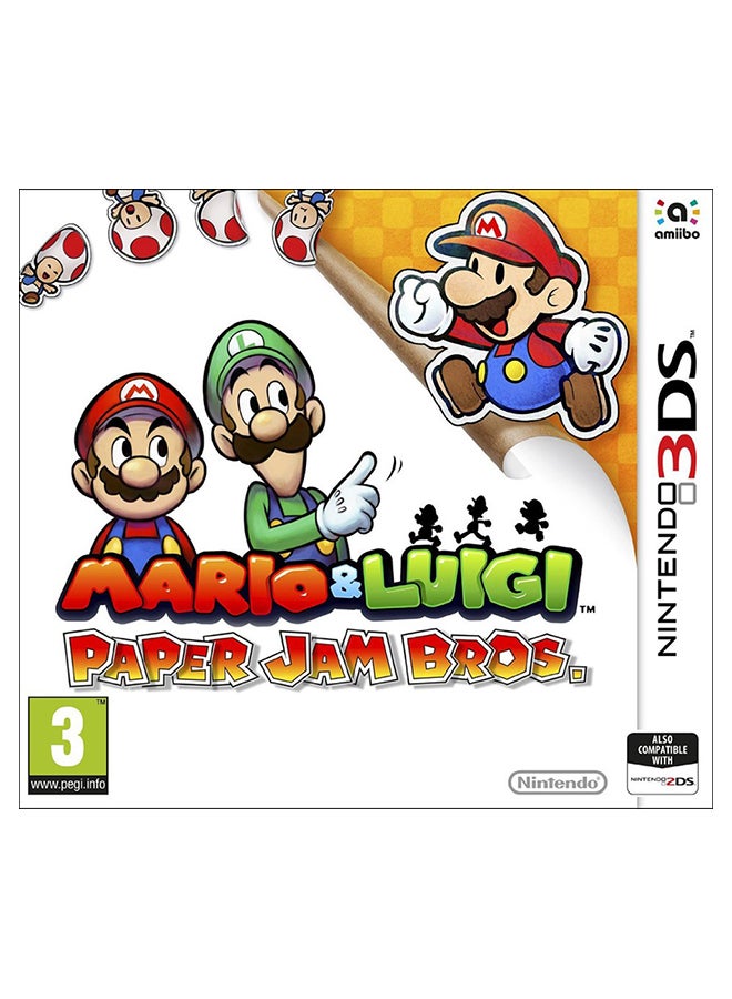 Mario And Luigi Paper Jam Bros (Intl Version) - role_playing - nintendo_3ds