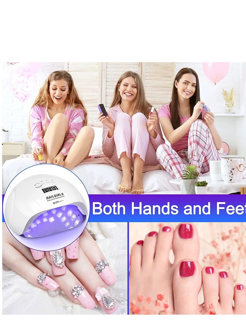 8W Mini UV LED Gel Nail Lamp Mouse Shape with Mirror Light