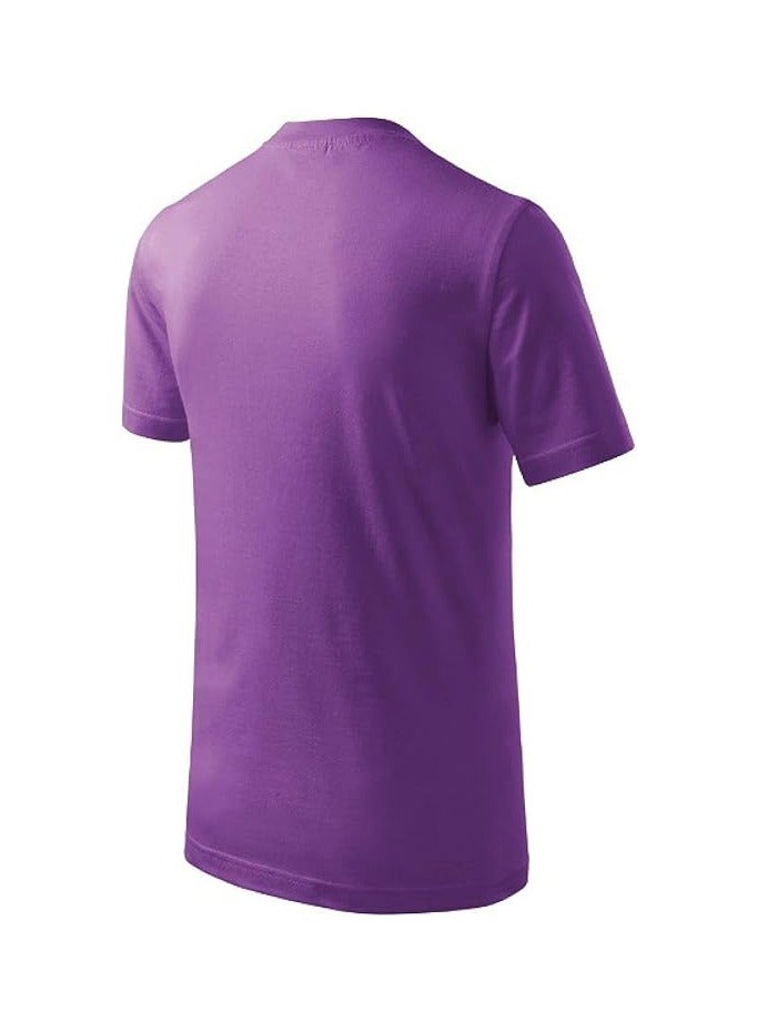 10 pcs Adult Round Neck Combed Men's T Shirt 190 GSM Pure Cotton Basic Colors