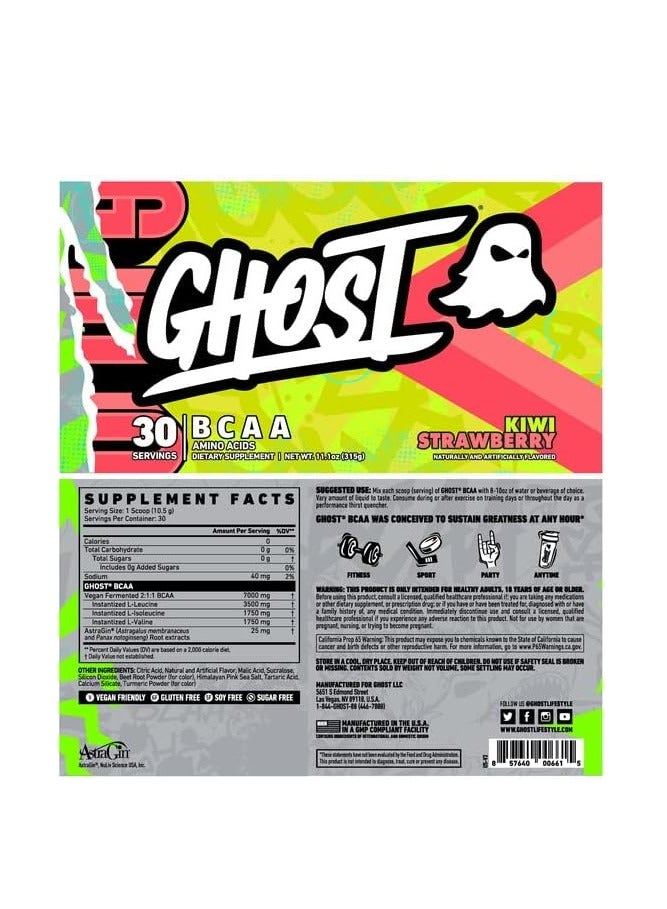 Ghost BCAA Amino Acids Kiwi Strawberry Flavor, 315g