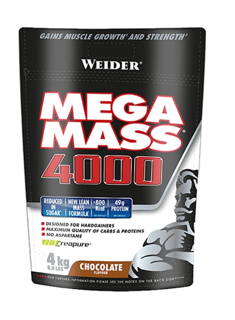 Weider MEGA MASS 4000 Chocolate, 4KG