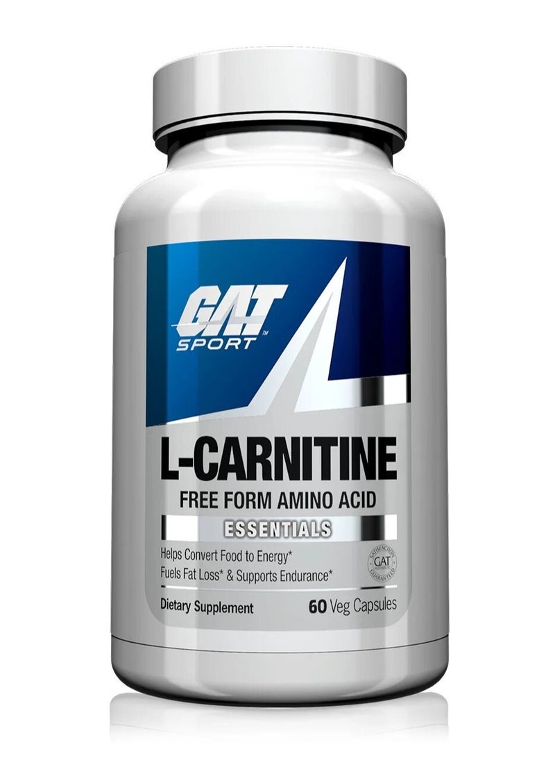 Gat Sport, L-Carnitine, 60 Caps, 30 Servings