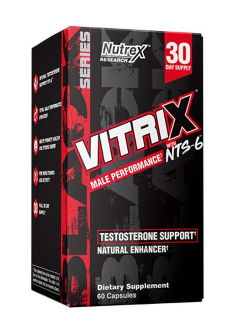 Nutrex, Vitrix NTS 6, 60 Caps, 30 Servings