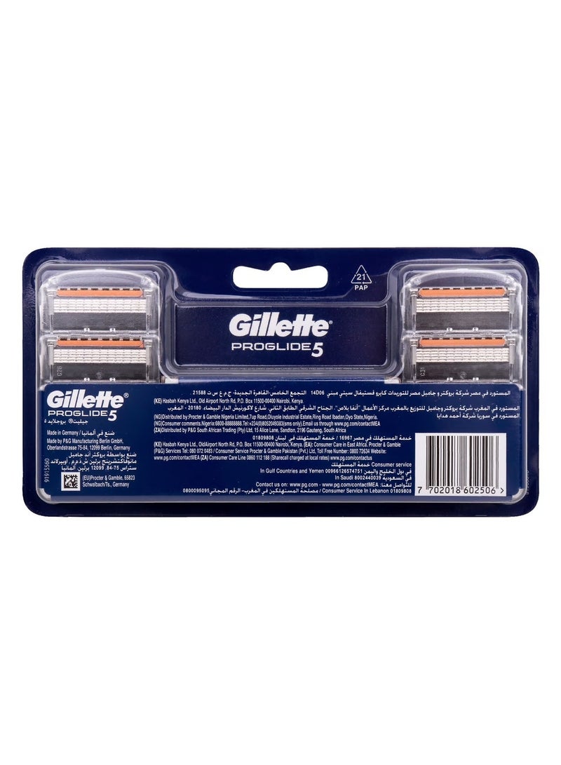 Gillette Proglide 5 Blade Refill 8 Cartridge