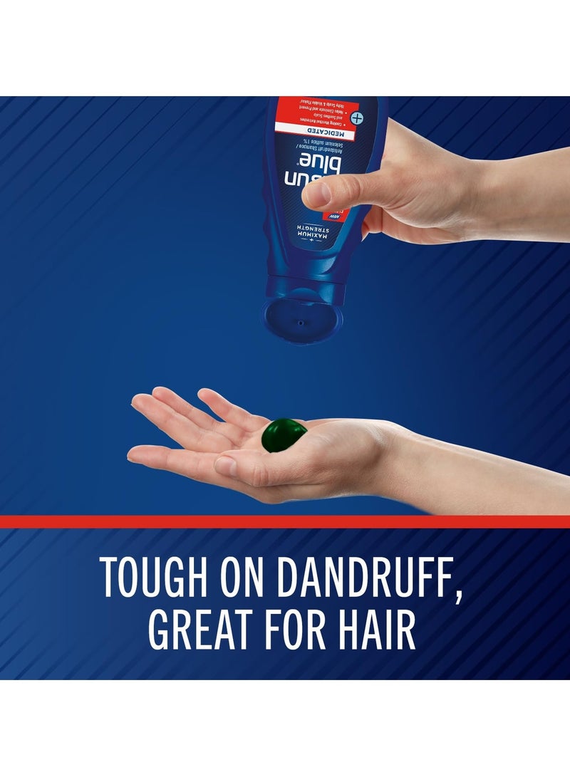 Selsun Blue Medicated Maximum Strength Dandruff Shampoo