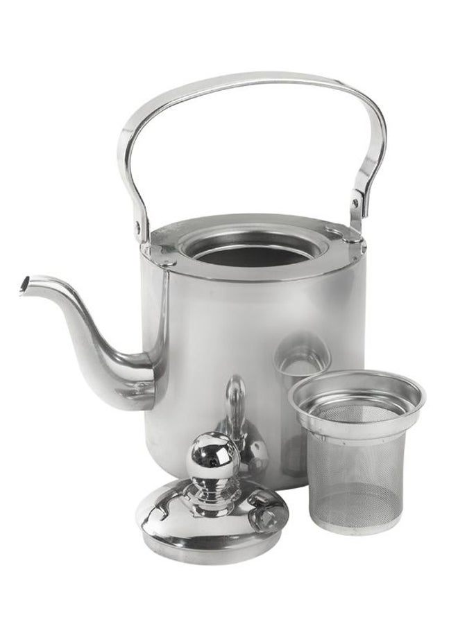 Stainless Steel Tea Pot Silver 22 x 17 x 20cm