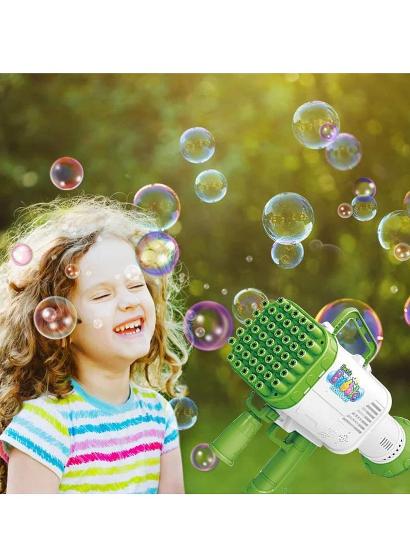 Bubble Blower For Kids - Bubble Blower Toy 45 Holes,Bubble Maker Toy