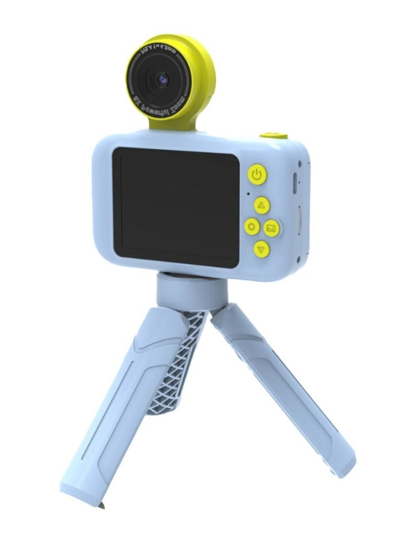 Lifestyle Kids Flip Digital Camera with Tripod Stand, Type-C Charging Port, 2.4