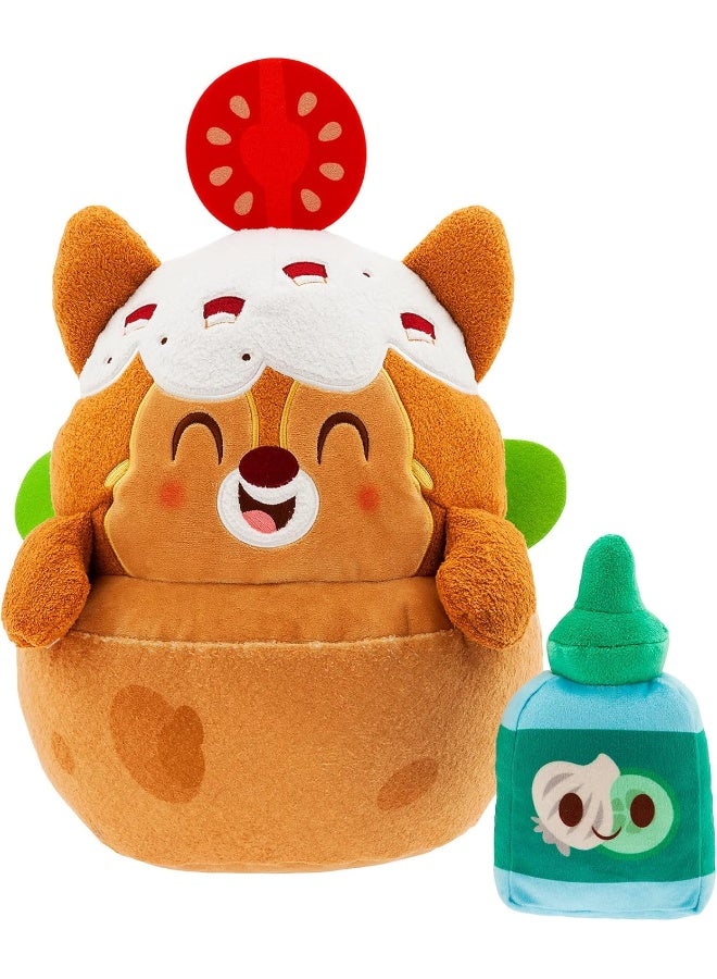 Disney Dale Falafel Pita Pocket Munchlings Plush – Street Food – Medium 15 3/4 Inch