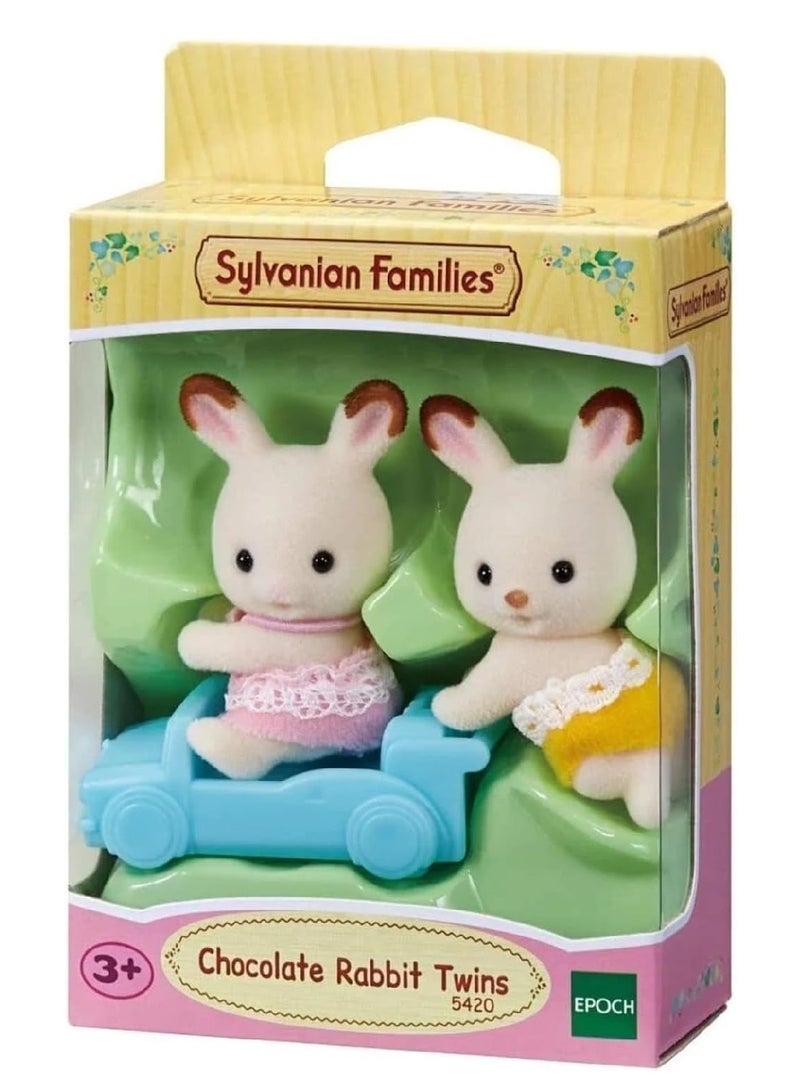 Sylvanian Families Chocolate Rabbit Twins