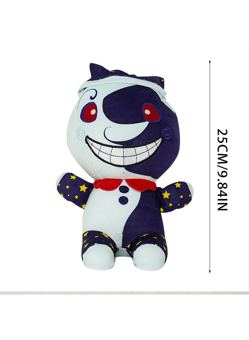 2-Piece Sundrop And Moondrop Cartoon Plush FNAF Security Breach Plush  Clown Figure and Collection Stuffed Animals Plush Toys Birthday Festival Gifts for Kids and Fans
