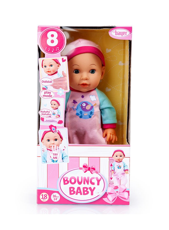 Bayer Bouncy Baby Doll 36 Cm.