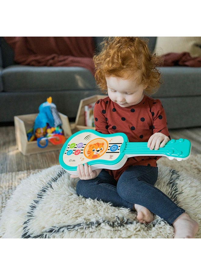 Sing & Strum Magic Touch Ukulele Wooden Musical Toy, Ages 6 Months+, Multicolored