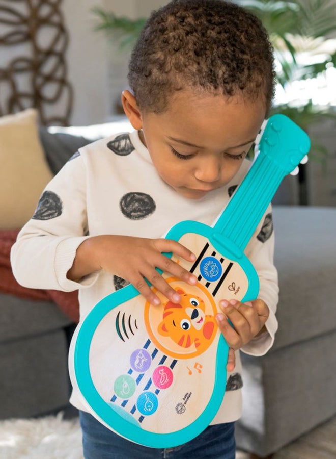 Sing & Strum Magic Touch Ukulele Wooden Musical Toy, Ages 6 Months+, Multicolored