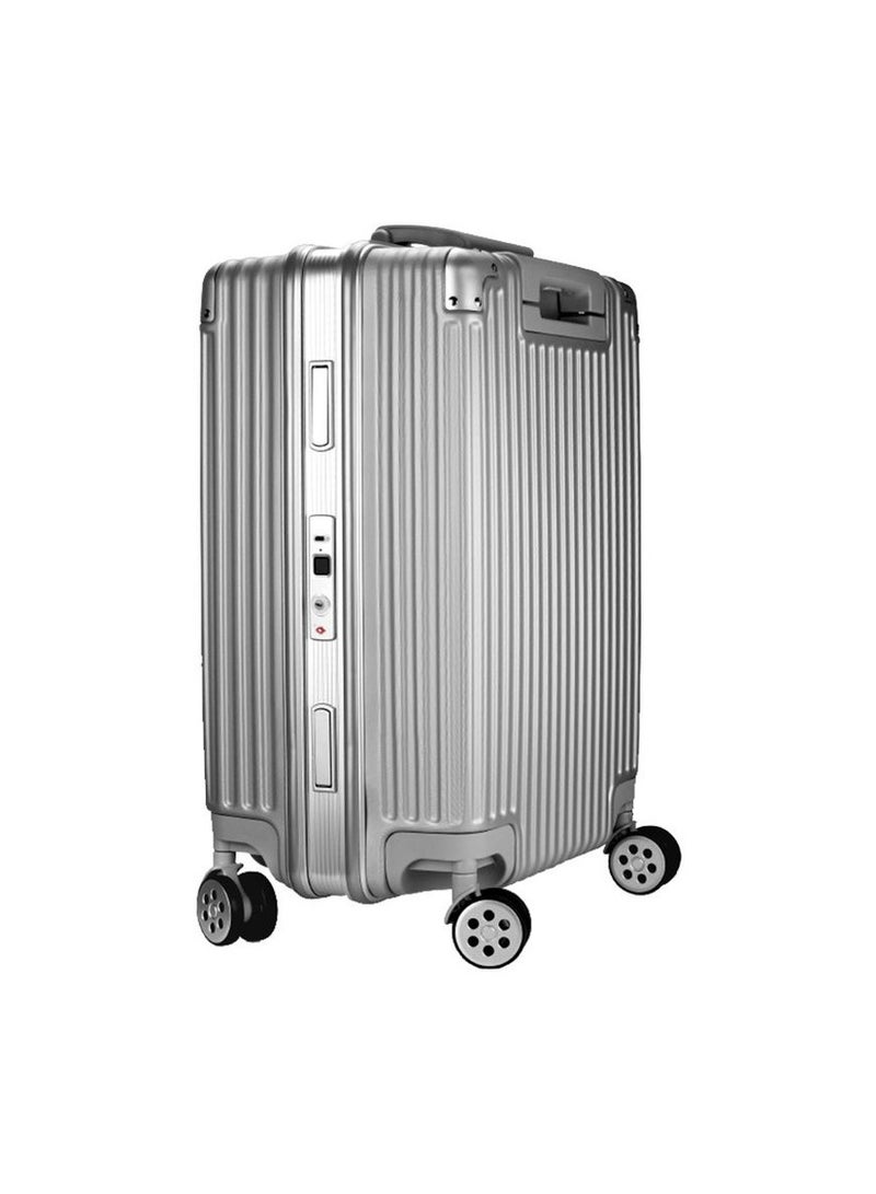 Tokiyo Smart Fingerprint Trolley Bag - Silver