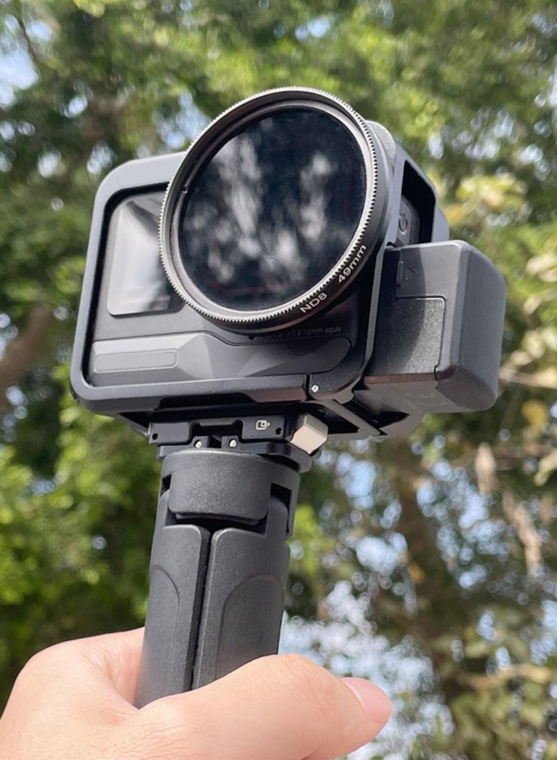 For Insta360 Ace Pro Filter Holder Metal Protective Filter Frame (Black)