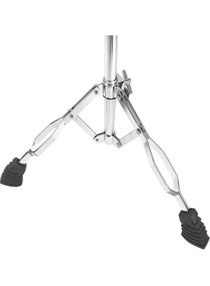 12-inch Galvanized Carbon Steel Drum Tripod Stand 19.7inch-29.5inch Height Adjustable for Dumb Drum Snare Drum Drum Set Supporting