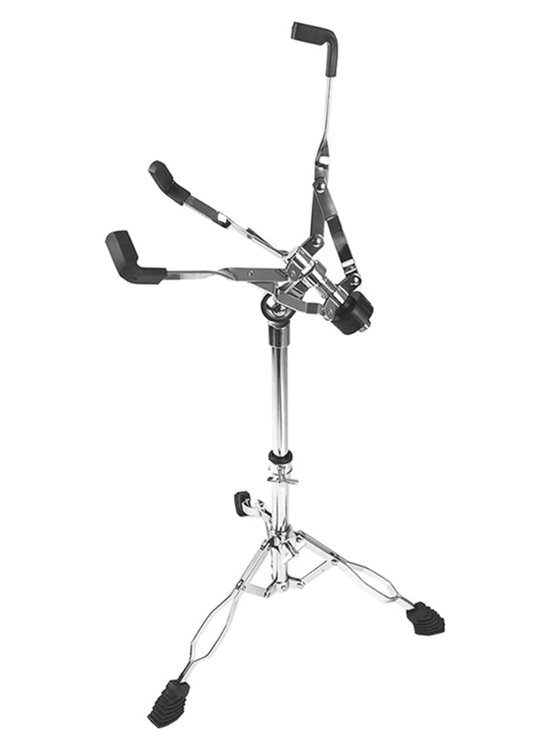 12-inch Galvanized Carbon Steel Drum Tripod Stand 19.7inch-29.5inch Height Adjustable for Dumb Drum Snare Drum Drum Set Supporting