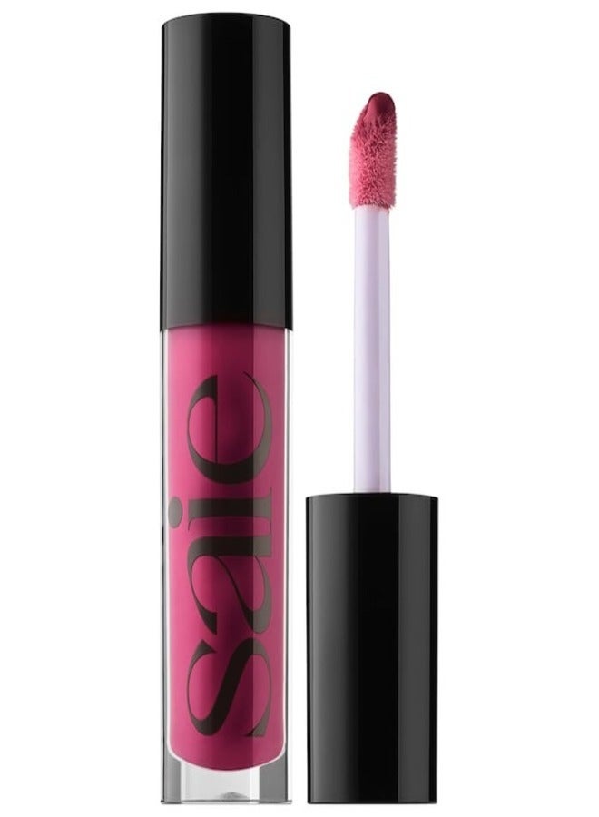 Saie   Glossy Bounce™  High Shine Lip Gloss -  Dream - berry ,  Moisturizing Oil Infused, 5ml