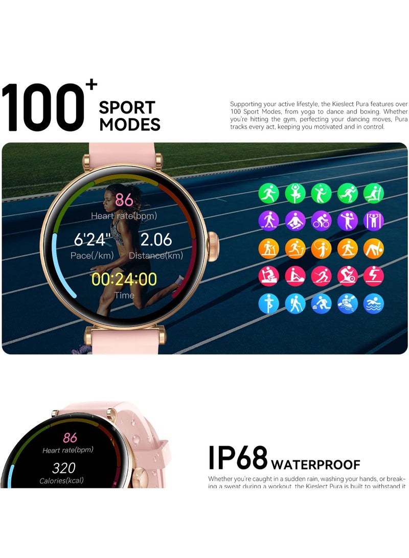 Kieslect Lady Smart Watch Pura with dual strap