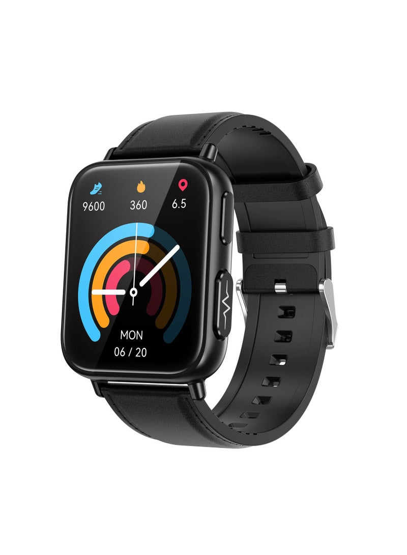 TK10 Smart Watch with Full Touch Display, Multi-Sports Mode, Sleep Monitoring, and Weather Updates