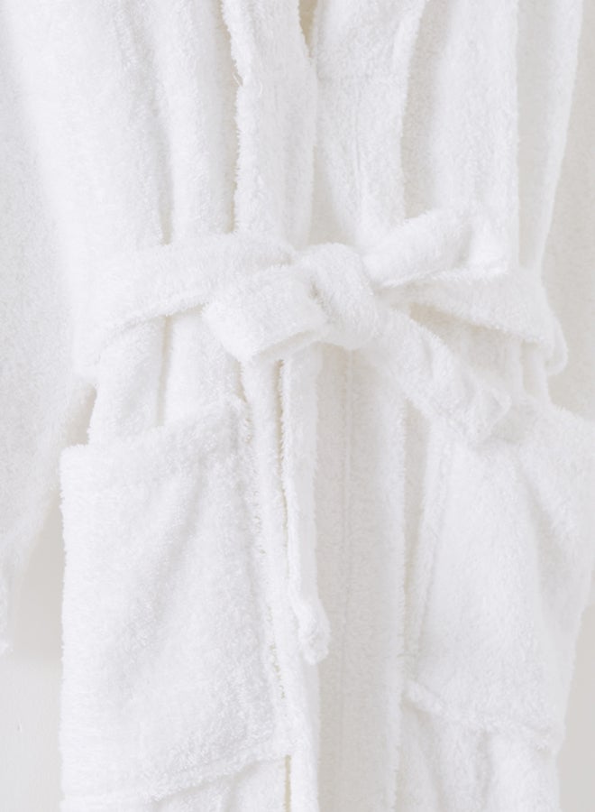 Essential Shawl Bath Robe White XL