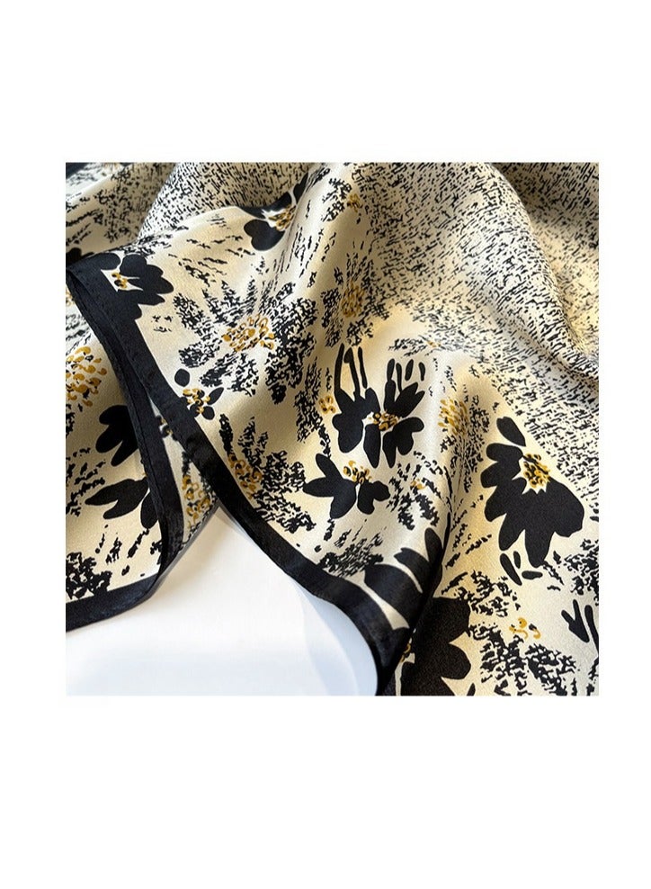 Women's Sweet Silk Scarf Made Of Pure Silk And Mulberry Silk