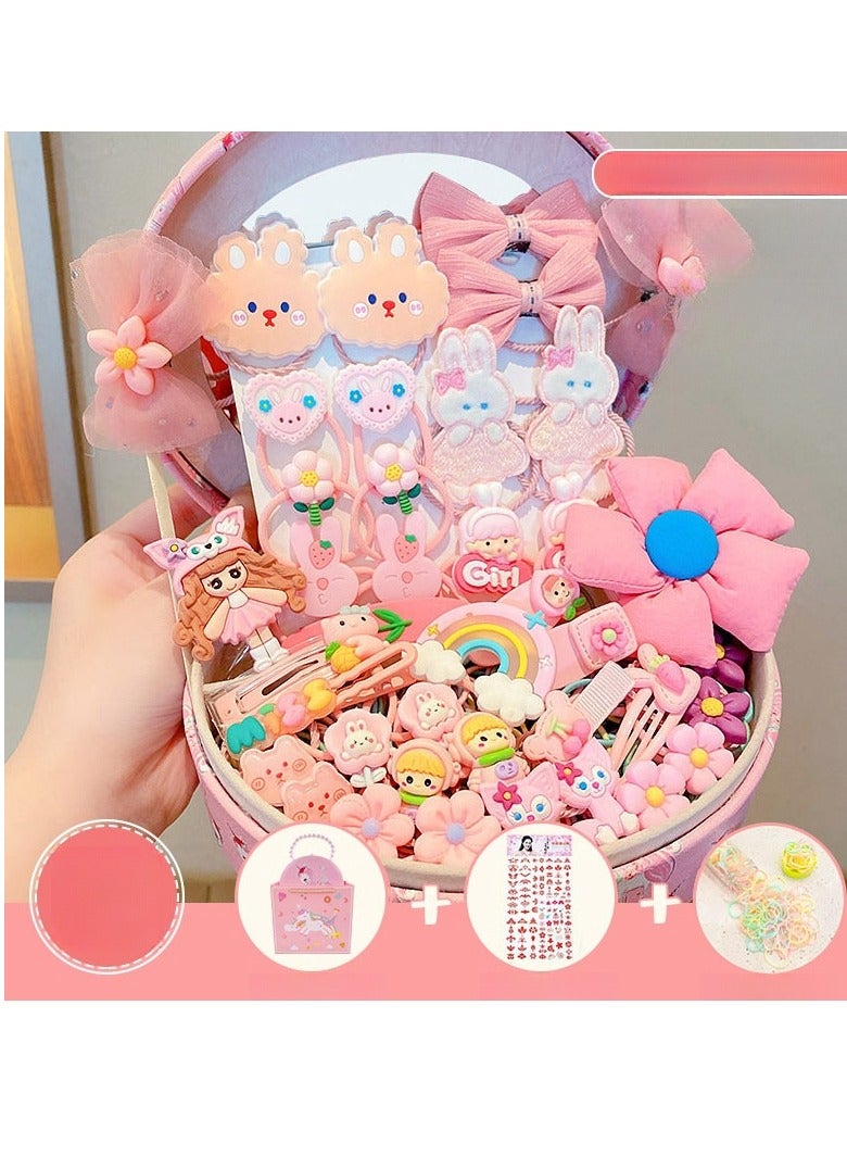 Girl Hair Clip Hair Rope Combination Princess Cute Hair Accessories Set Gift Box