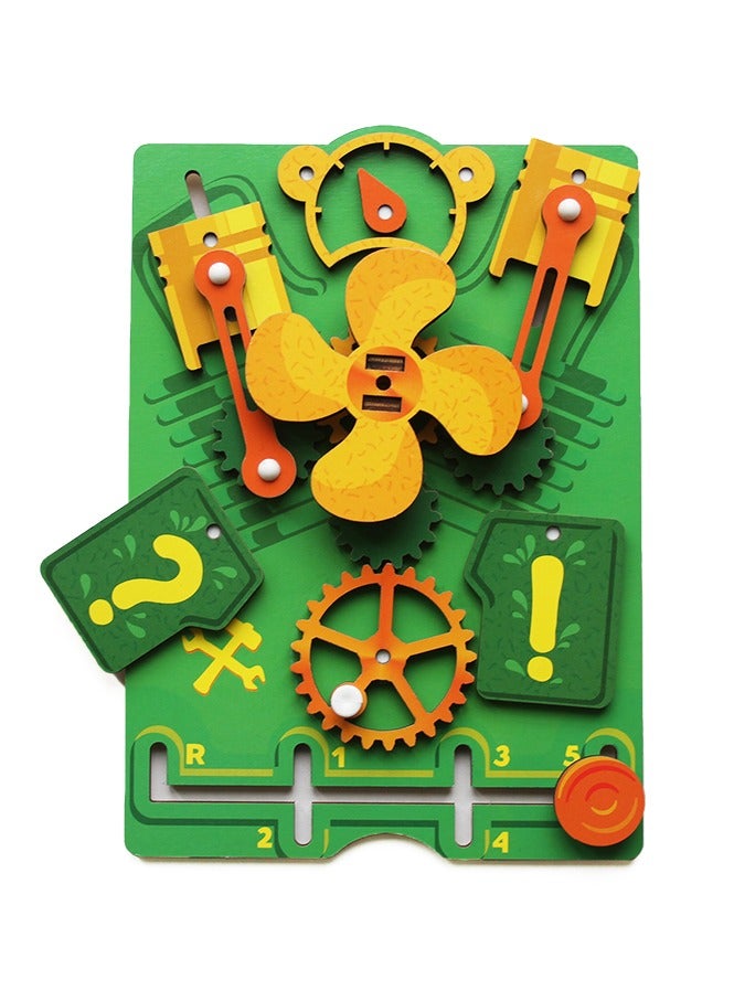 FOFA Wooden Educational board - Engine Toys for Kids Ages 3+ Years