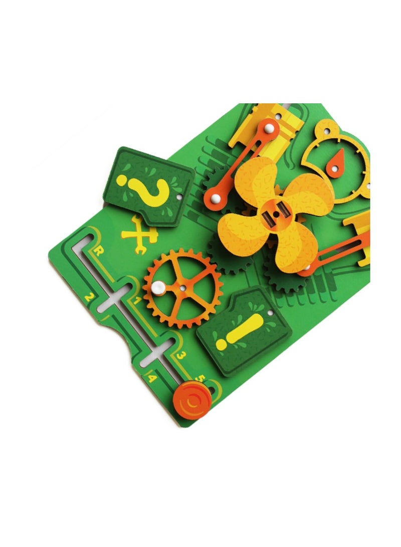 FOFA Wooden Educational board - Engine Toys for Kids Ages 3+ Years