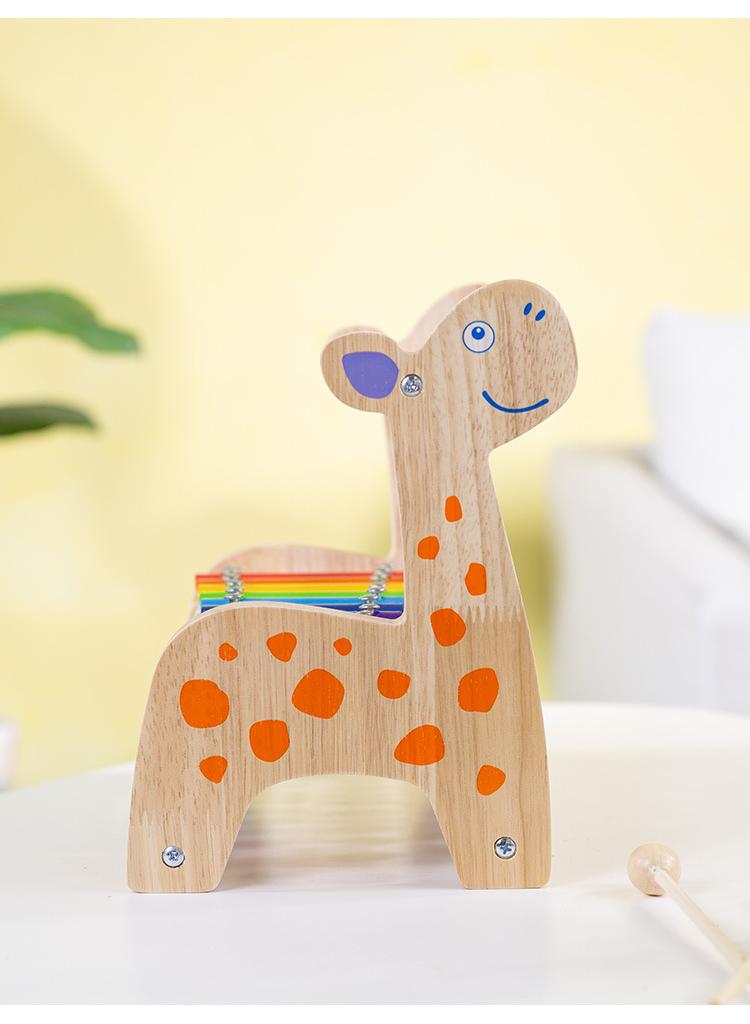 Wooden Deer Functional Calculation Frame For Children Children's Early Education Puzzle Toys