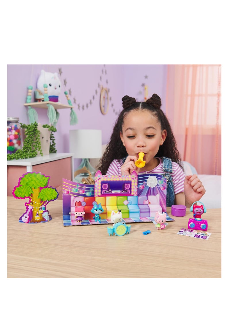 Gabby's Dollhouse Groove with Gabby and Friends Musical Figure Set