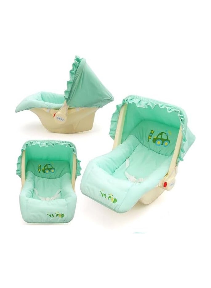 MAMALOVE Baby Carry Cot Swing with Storage Box MP01D (Green)