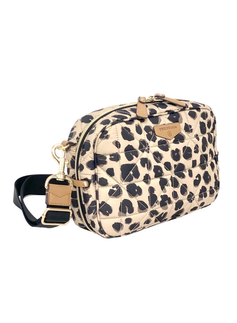 Twelvelittle Fashion Diaper Bag Clutch - Leopard