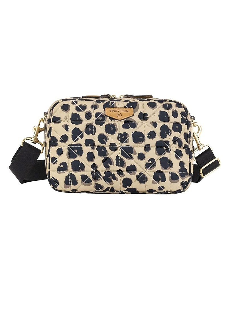 Twelvelittle Fashion Diaper Bag Clutch - Leopard