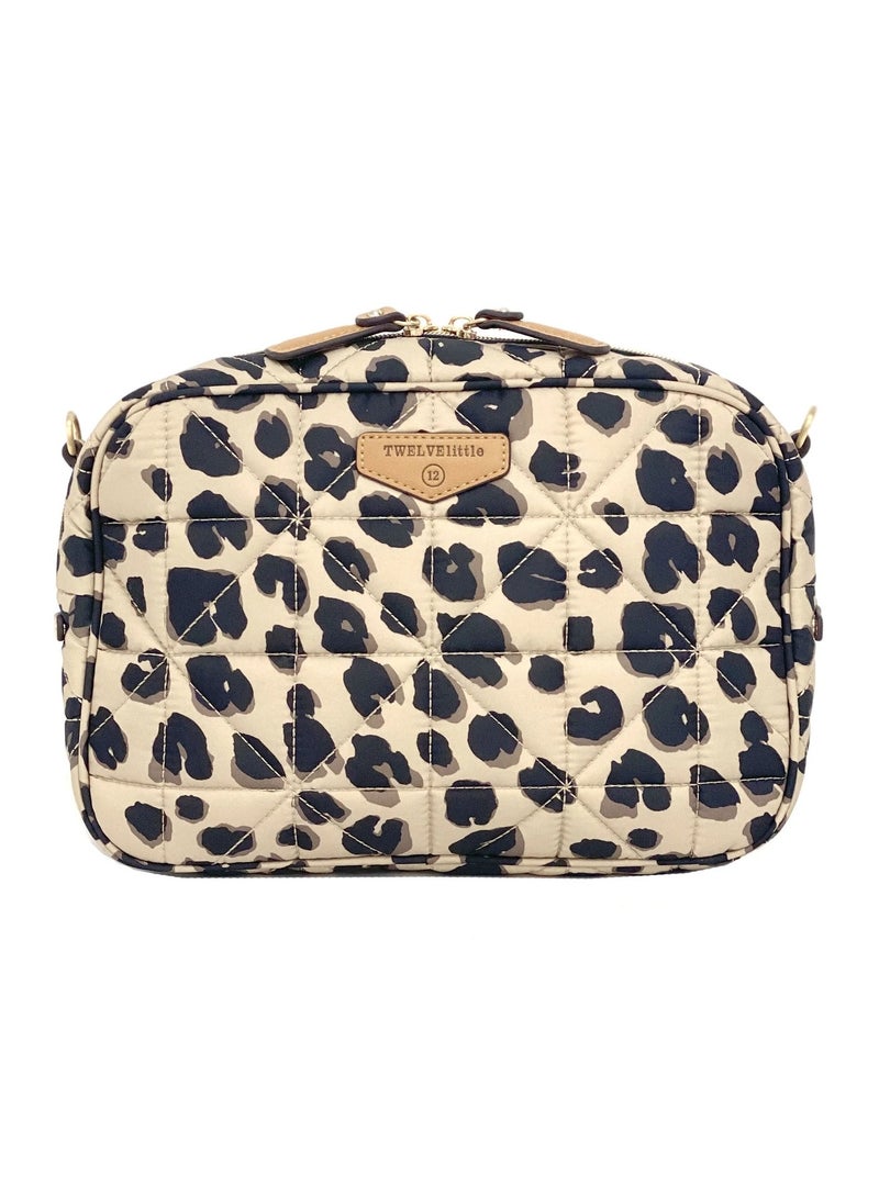 Twelvelittle Fashion Diaper Bag Clutch - Leopard