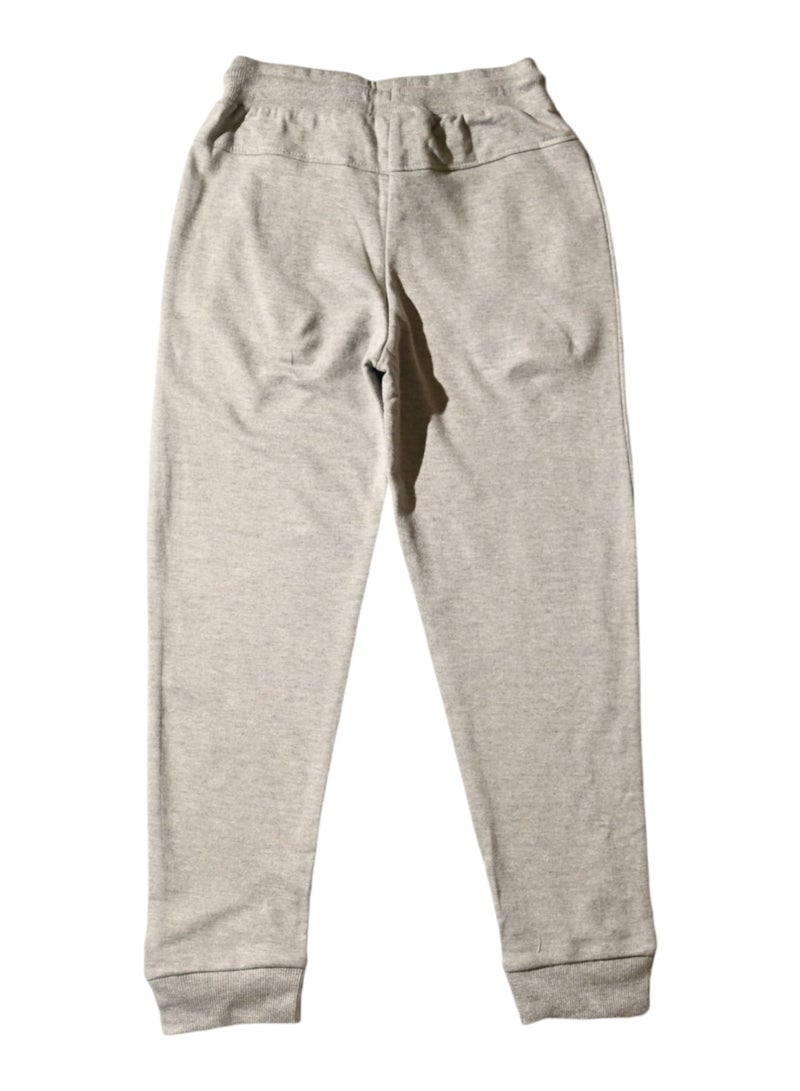 Good Vibes Joggers, Cotton Blend, Drawstring Waist, Grey