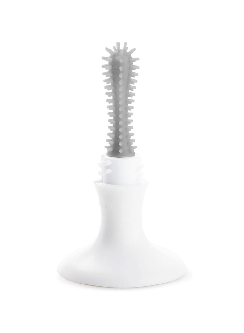 Bristle Bottle Brush, bristle provide cleaner bottler, easy cleaning, with detachable teats cleaning brush, clean bottle for safe feed