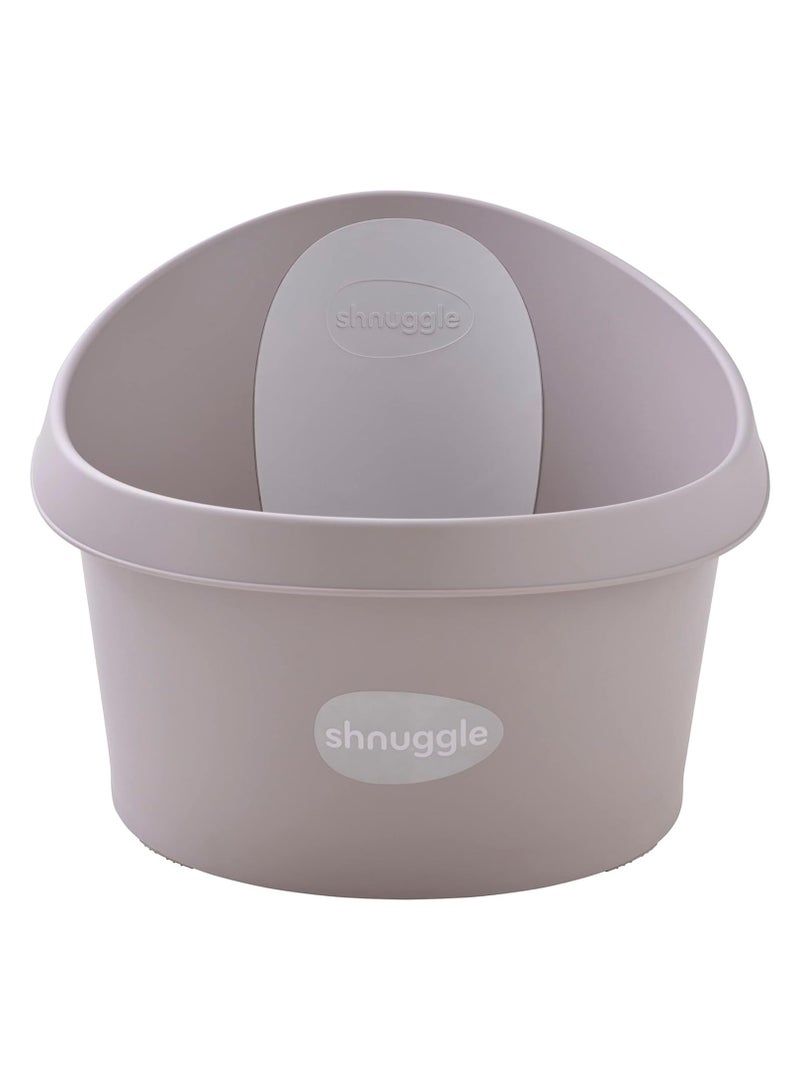 Toddler Bath Tub | Big Bath for bigger kids | Child bathtub seat support | Fits in shower and adult bath (Taupe)