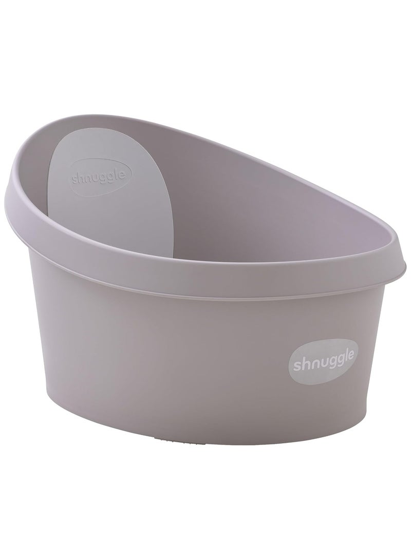 Toddler Bath Tub | Big Bath for bigger kids | Child bathtub seat support | Fits in shower and adult bath (Taupe)