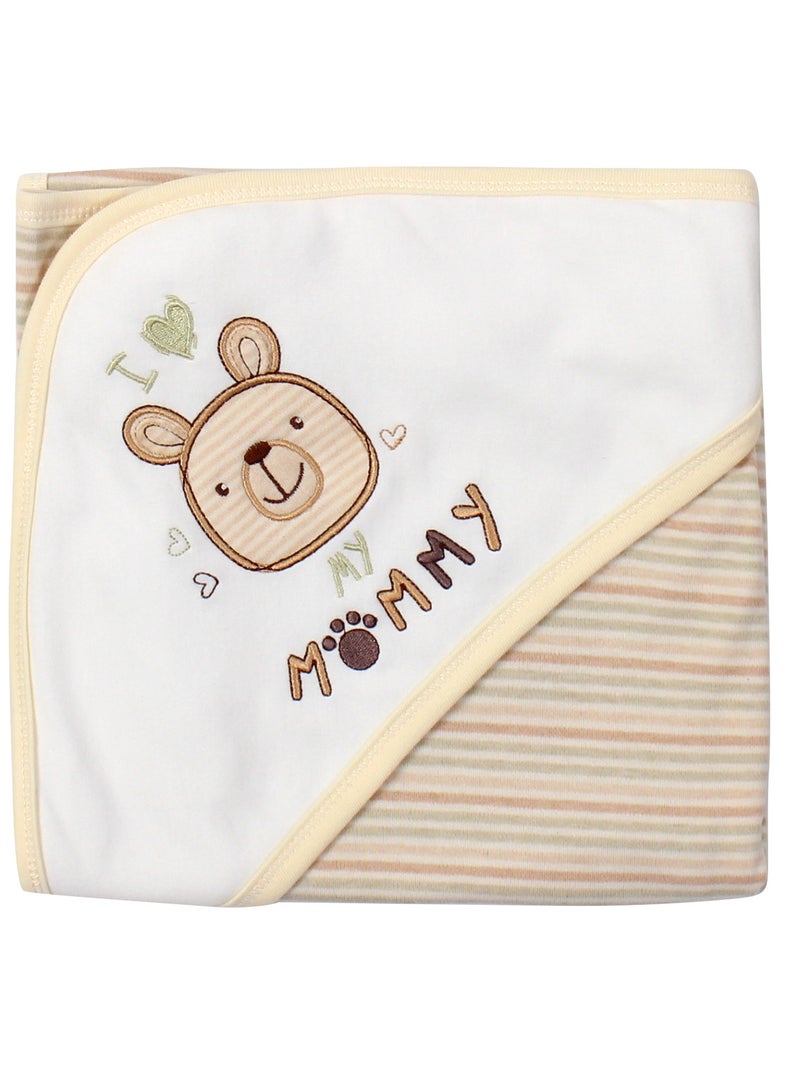 Factory Price Little Bear Hooded Towel Gift Set for Newborn - Multicolor