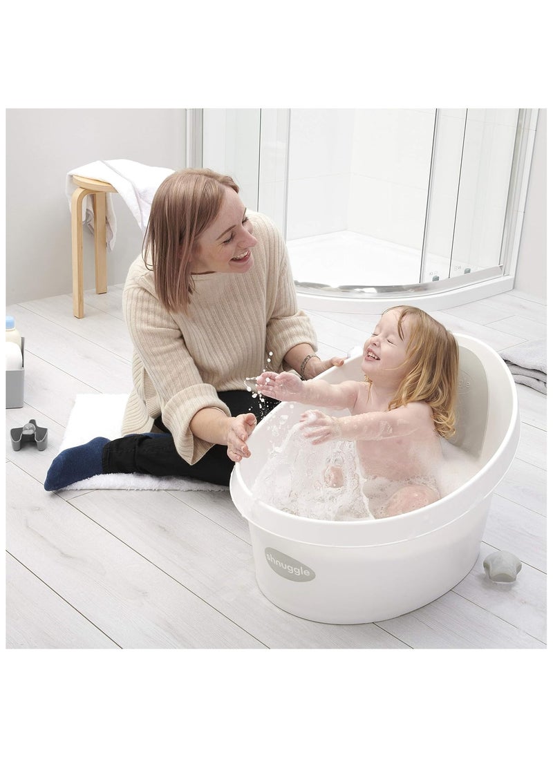 Toddler Bath Tub | Big Bath for bigger kids | Child bathtub seat support | Fits in shower and adult bath