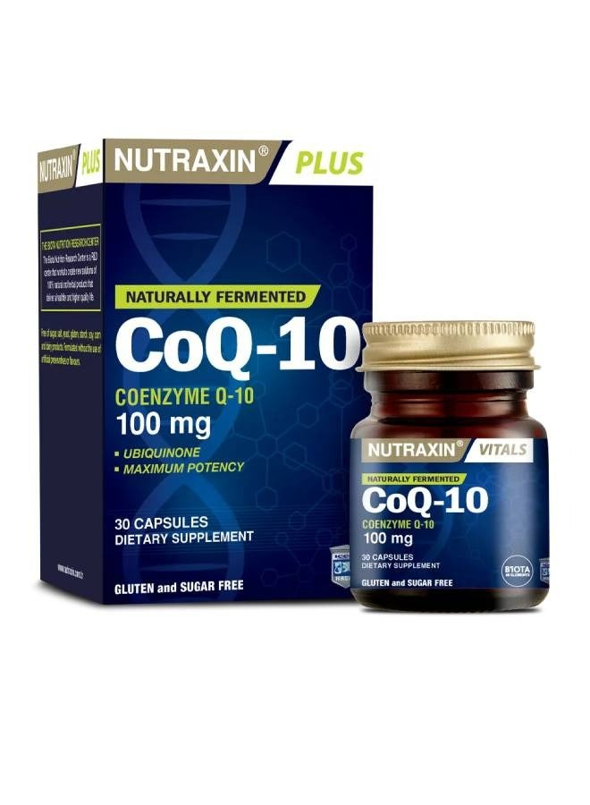 NUTRAXIN COENZYM Q10 100MG 30Softgels