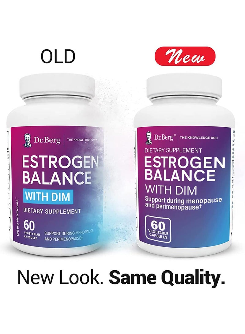 Estrogen Balance With Dim Diindolylmethane Natural Estrogen Supplements Dim Supplement With Bioperine Hormonal Acne Treatment