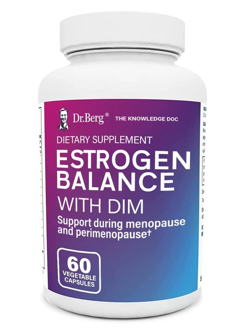 Estrogen Balance With Dim Diindolylmethane Natural Estrogen Supplements Dim Supplement With Bioperine Hormonal Acne Treatment